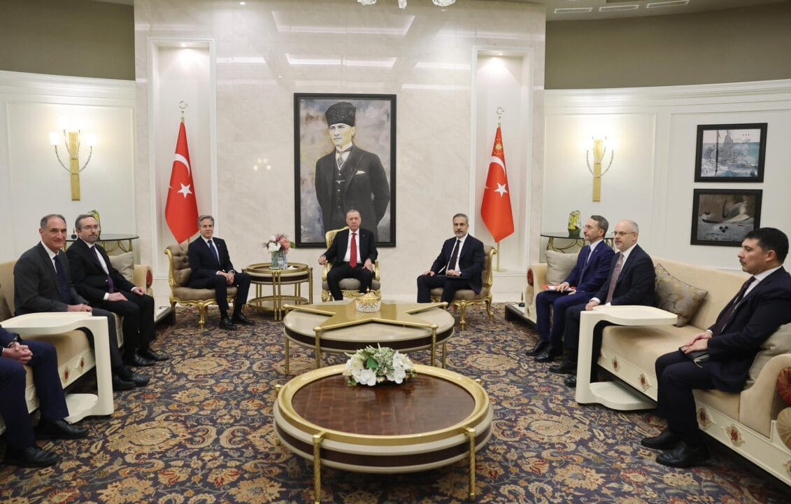 Cumhurbaşkanı Erdoğan, Blinken'ı kabul etti 1 20241213_160336