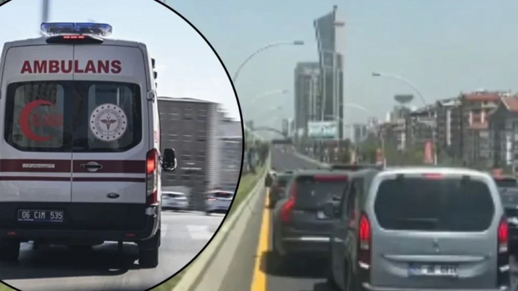 Ambulansa yol vermediler, 49 810 TL ceza ödediler 1 564856