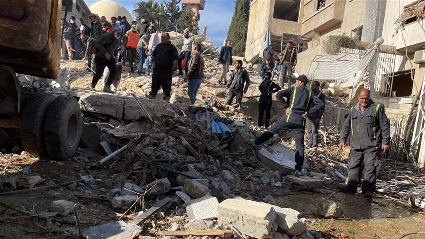 İsrail, Şam’daki askeri karargâhı ve Süveyda’daki hükümet güçlerini vurdu 1 israil suriye şam saldırısı
